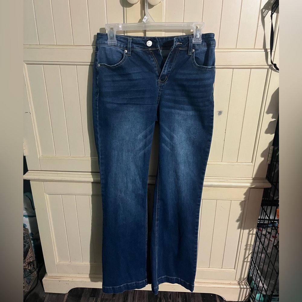 Dark Wash Boot Cut Jeans